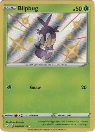 Blipbug - SV7/SV122 - Shiny Rare