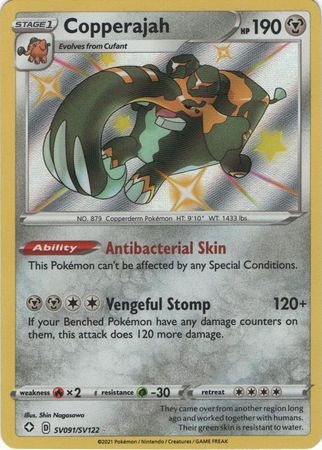 Copperajah - SV91/SV122 - Shiny Rare