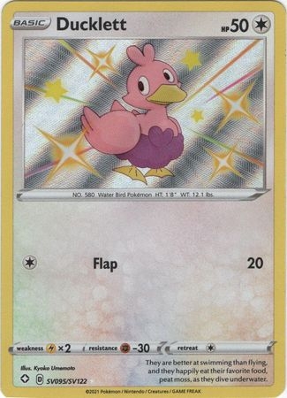 Ducklett - SV95/SV122 - Shiny Rare