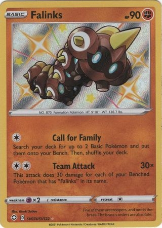 Falinks - SV74/SV122 - Shiny Rare