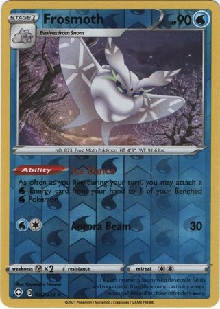 Frosmoth - 30/72 - Holo Rare Reverse Holo