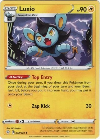 Luxio - 32/72 - Uncommon