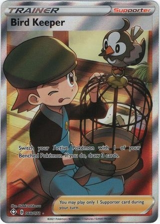 Bird Keeper - 66/72 - Full Art Ultra Rare