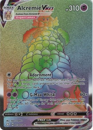 Alcremie VMAX - 73/72 - Hyper Rare