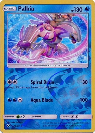 Palkia - 24/73 - Holo Rare Reverse Holo