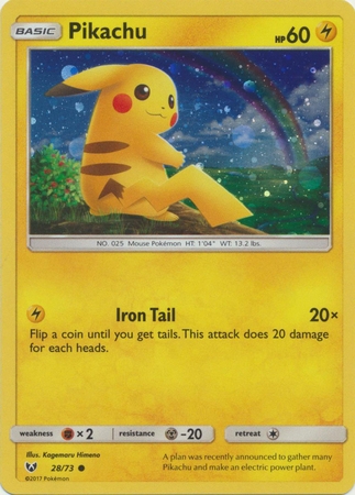 Pikachu - 28/73 - Alternate Holo Promo