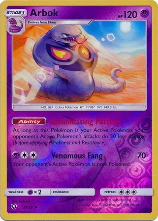 Arbok - 37/73 - Uncommon Reverse Holo