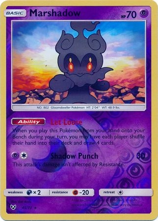 Marshadow - 45/73 - Holo Rare Reverse Holo