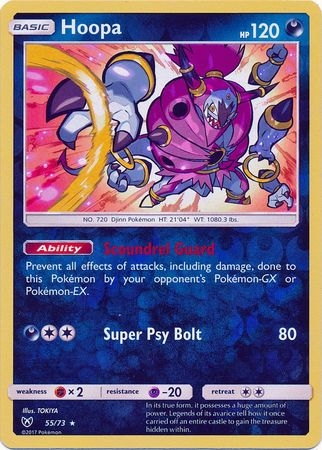 Hoopa - 55/73 - Holo Rare Reverse Holo