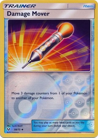 Damage Mover - 58/73 - Uncommon Reverse Holo