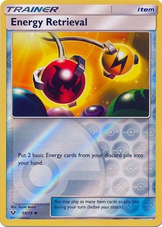 Energy Retrieval - 59/73 - Uncommon Reverse Holo