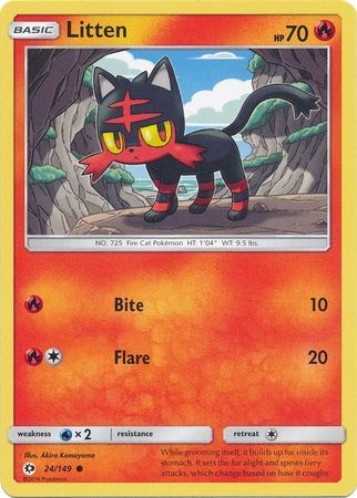 Litten - 24/149 - Common