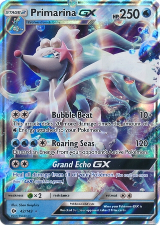 Primarina GX - 42/149 - Ultra Rare