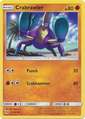 Crabrawler - 72/149 - Common