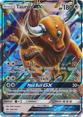 Tauros GX - 100/149 - Ultra Rare