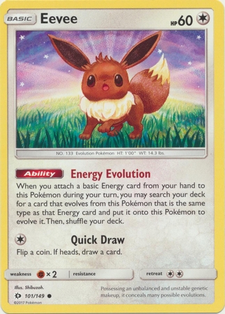 Eevee - 101/149 - Common