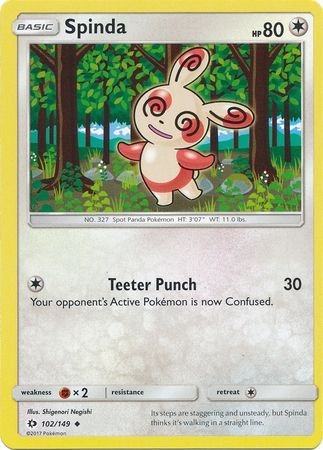 Spinda - 102/149 - Uncommon