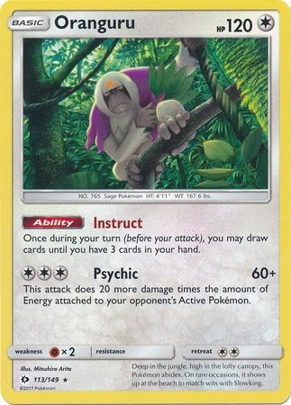 Oranguru - 113/149 - Holo Rare