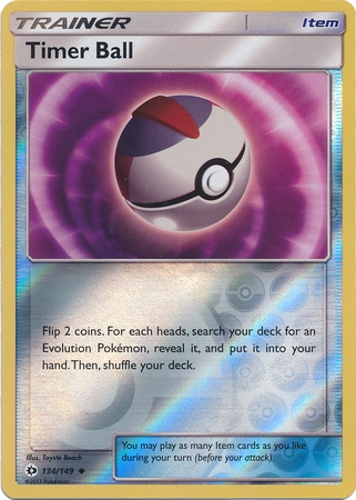 Timer Ball - 134/149 - Uncommon Reverse Holo