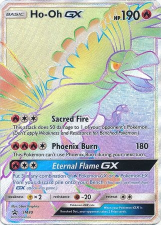Ho-Oh GX - SM80 - Hyper Rare Promo