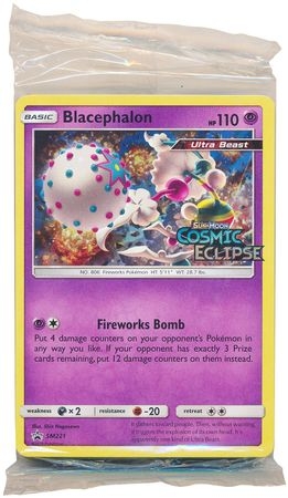 Blacephalon - SM221 - S&M Cosmic Eclipse Pre-Release Promo Pack of 20 Cards