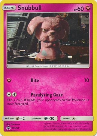 Snubbull - SM200 - Holo Promo