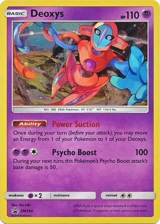 Deoxys - SM164 - Holo Promo