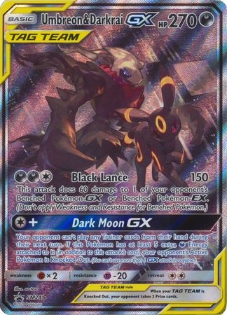 Umbreon & Darkrai GX - SM241 - Alternate Art Promo