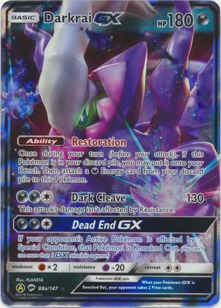 Darkrai GX - 88a/147 - Holo Promo