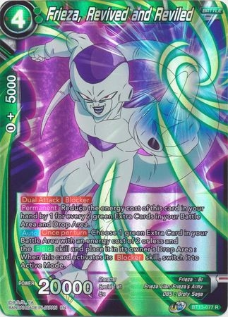 Frieza, Revived and Reviled - BT13-077 - Rare Foil