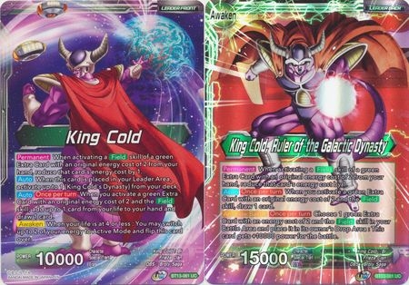 King Cold // King Cold, Ruler of the Galactic Dynasty - BT13-061 - Uncommon Foil