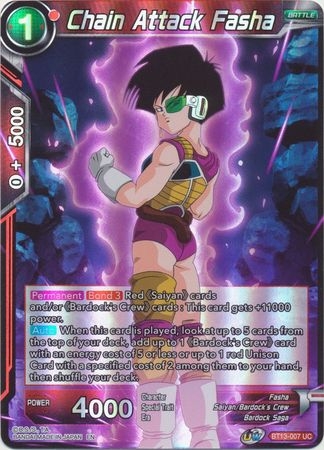 Chain Attack Fasha - BT13-007 - Uncommon Foil