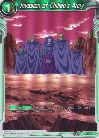 Invasion of Chilled's Army - BT13-083 - Common Foil