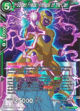 Golden Frieza, Pinnacle of the Clan - BT13-076 - Rare Foil