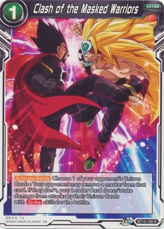 Clash of the Masked Warriors - BT13-150 - Rare