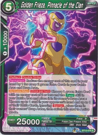 Golden Frieza, Pinnacle of the Clan - BT13-076 - Rare