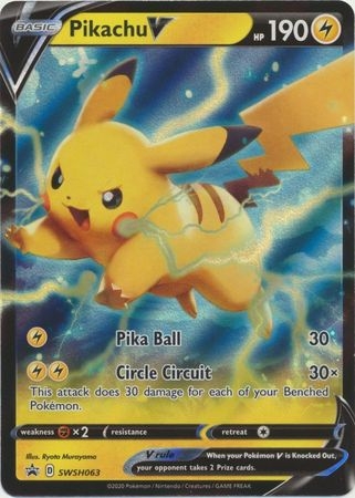 Pikachu V - SWSH063 - Promo