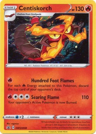 Centiskorch - SWSH048 - Holo Promo