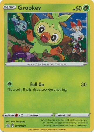 Grookey - SWSH070 - Holo Promo