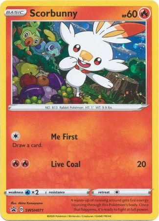 Scorbunny - SWSH071 - Holo Promo