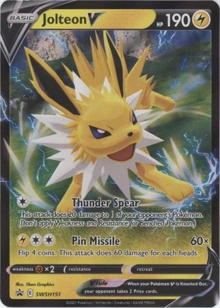 Jolteon V - SWSH151 - Promo