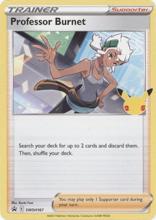 Professor Burnet - SWSH167 - Promo (25th Anniversary Stamp)