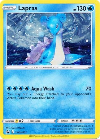 Lapras - SWSH051 - Holo Promo