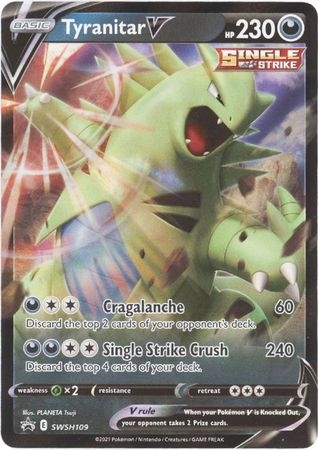 Tyranitar V - SWSH109 - Promo