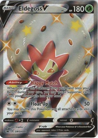 Eldegoss V - SWSH084 - Shiny Promo