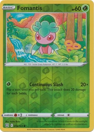 Fomantis - 14/163 - Common Reverse Holo