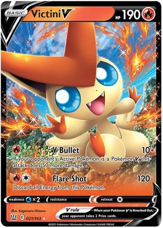 Victini V - 21/163 - Ultra Rare