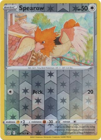 Spearow - 111/163 - Common Reverse Holo