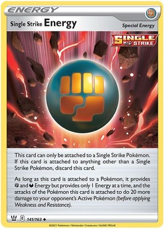 Single Strike Energy - 141/163 - Uncommon