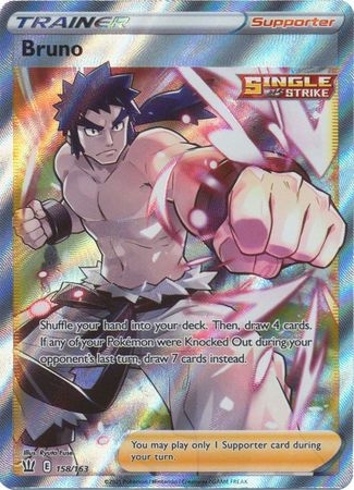 Bruno - 158/163 - Full Art Ultra Rare